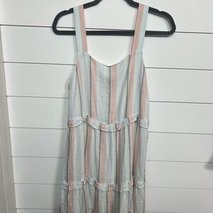 Rails Striped Dress in Pastel Colors